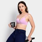 Ladies' Padded Bra, Lilac, small image number null